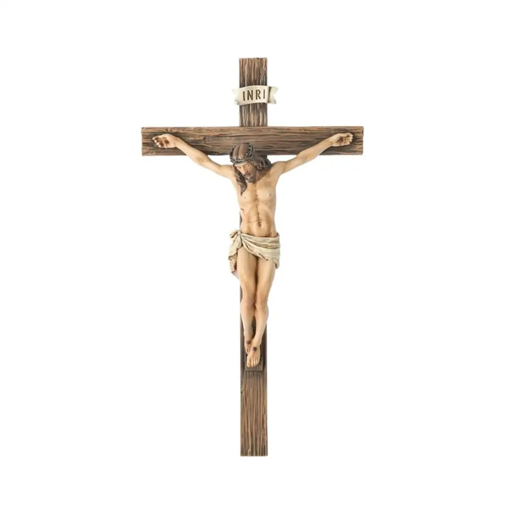 Christian Religious Cross Crucifix Resin