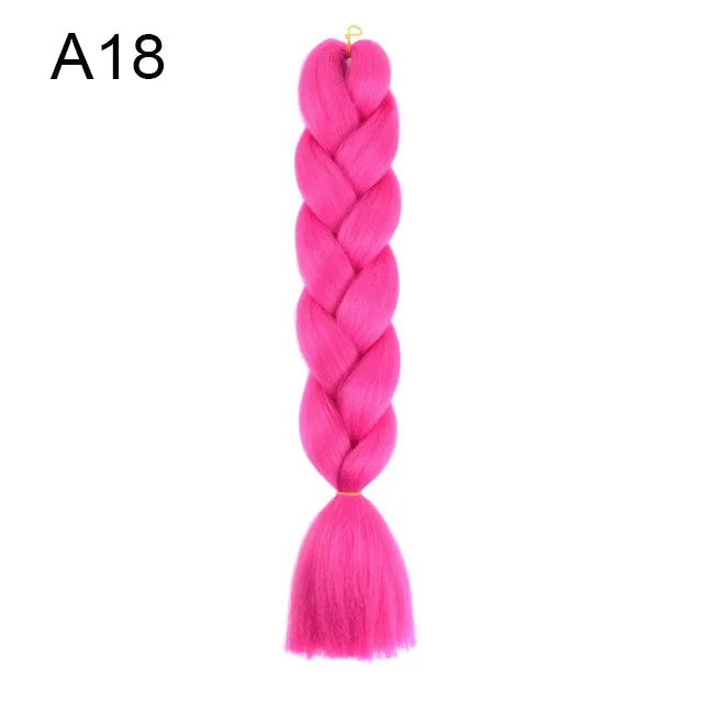 24Inch Synthetic Braiding Hair Extens