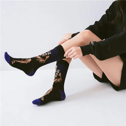 1 pair Autumn Winter Anime Socks