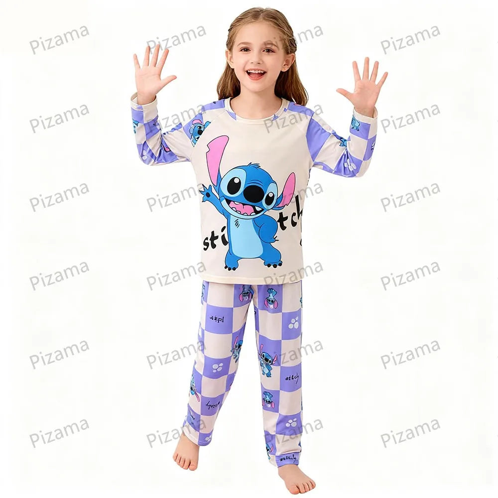 Girls Pajamas Sets Sleepwear Hello Kitty