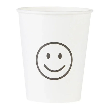 50pcs 250ml  White Paper Cups