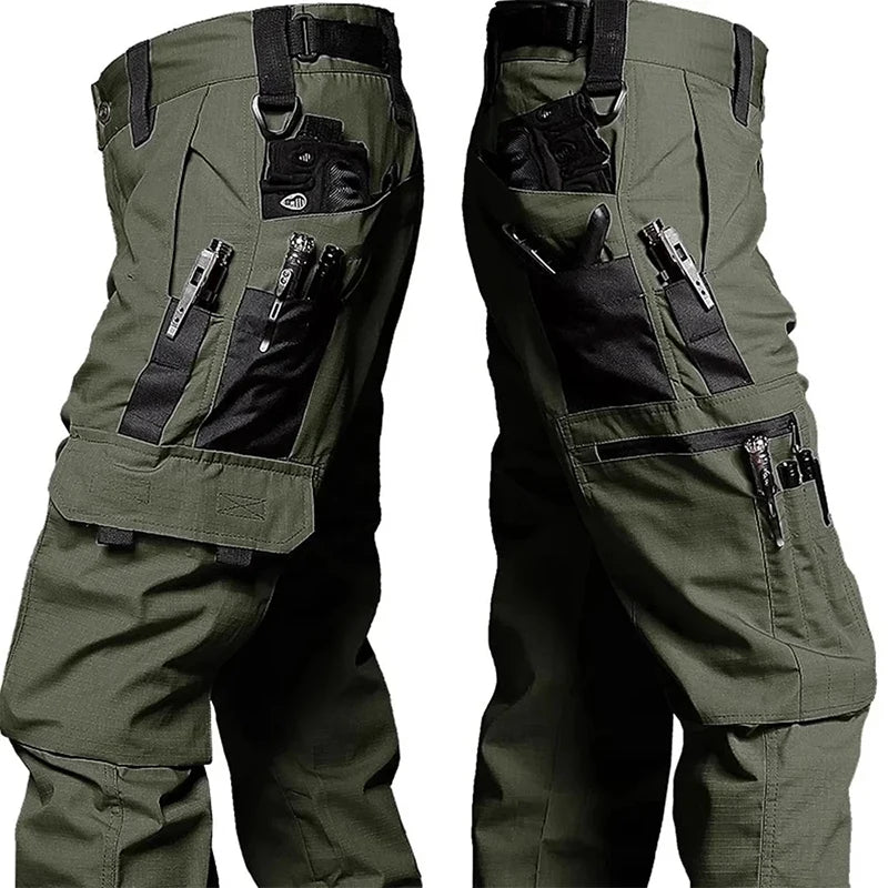 New Tactical Work Pants Men Outdoor Cargo Trousers Multi-pocket