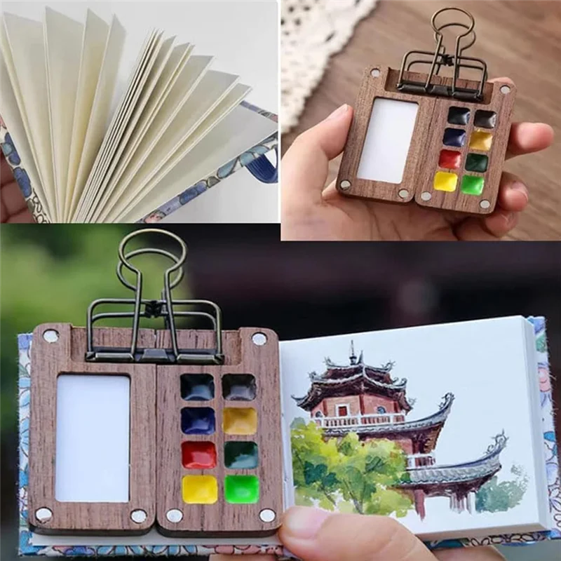 Travel Ready Paint Palette Bundle,Set, Travel Paint Palette