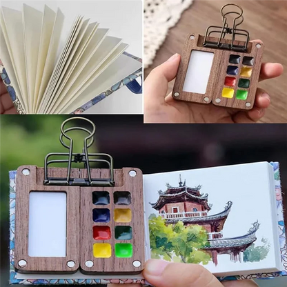 Travel Ready Paint Palette Bundle,Set, Travel Paint Palette