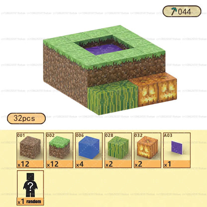 Minecraft Magnetic Building Blocks Mine World Magnet