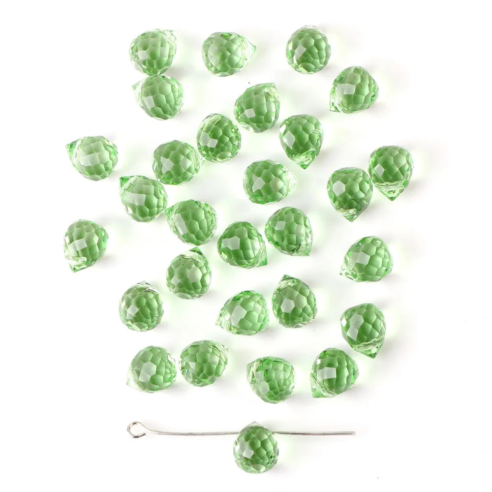 Water Drop  Crystal Glass Beads Czech