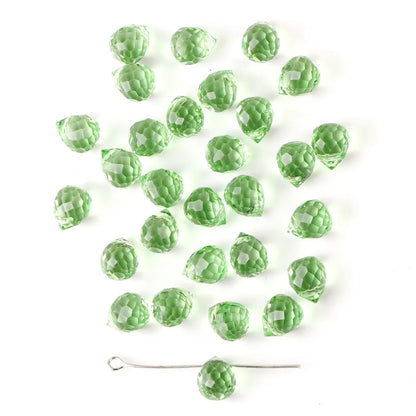 Water Drop  Crystal Glass Beads Czech