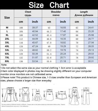 8XL 7XL Plus size vest
