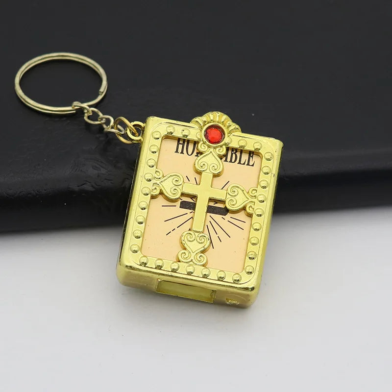 Creative Mini Holy Bible Keychain