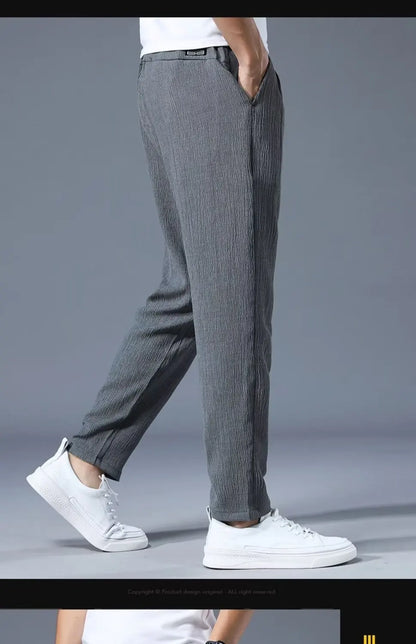 2025 Summer Men's Linen Pants Ultra Lightweight Breathable