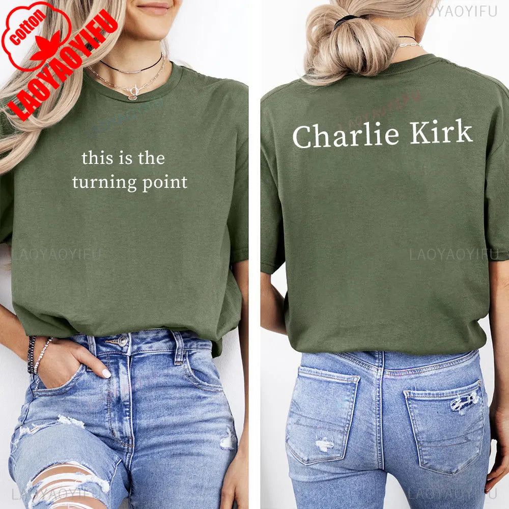 Charlie Kirk Shirt – "This Is The tuning point