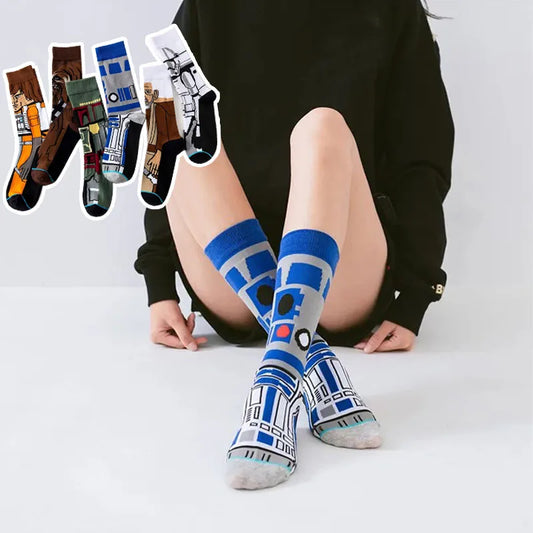 1 pair Autumn Winter Anime Socks