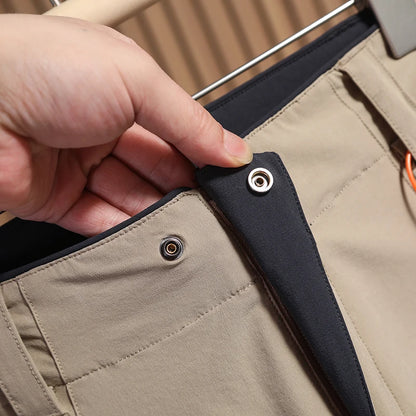 Lightweight Breathable Men's Summer Casual Pants Qui Dry Elastic Soft