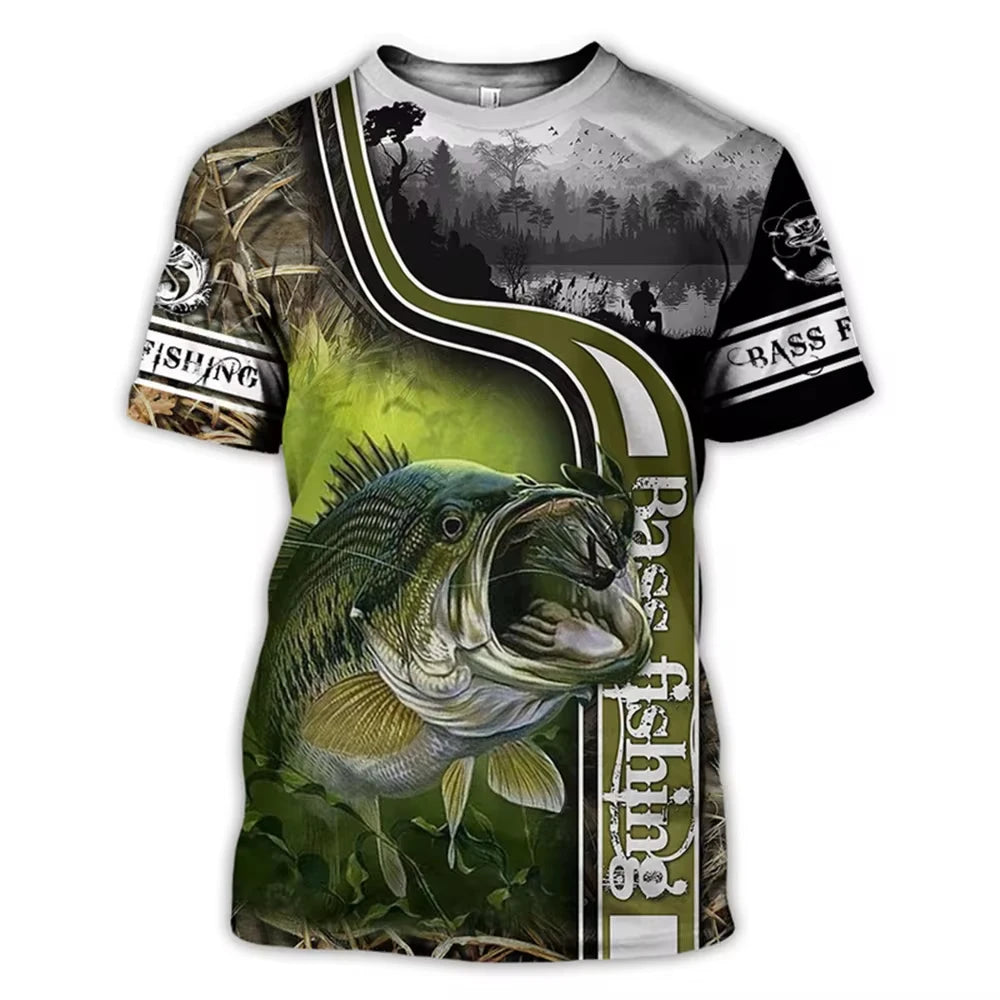 T-shirts For Men Carp Fishing