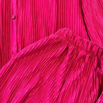 Fashion New Women Solid Casual Loose Two Pieces Set