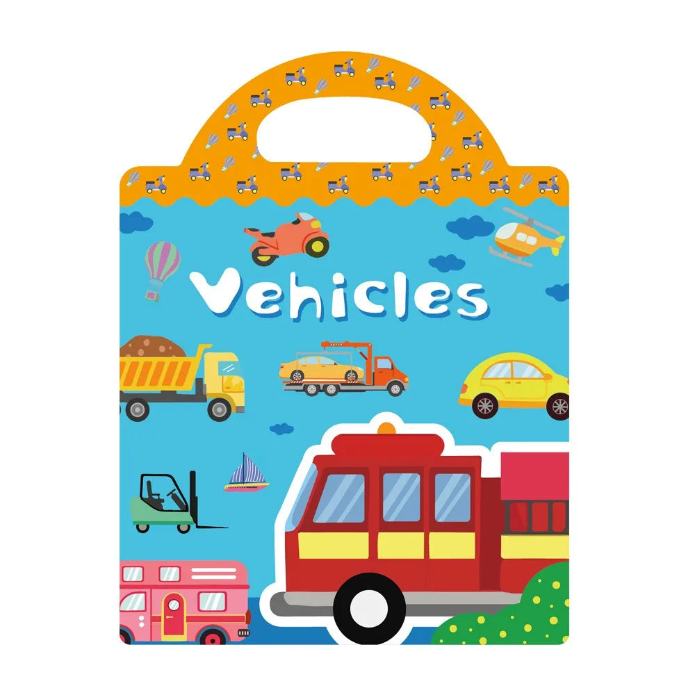 Educational Jelly Sticker Books