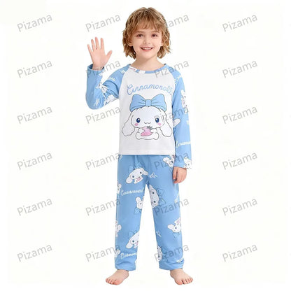 Girls Pajamas Sets Sleepwear Hello Kitty