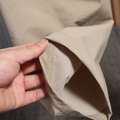 Lightweight Breathable Men's Summer Casual Pants Qui Dry Elastic Soft