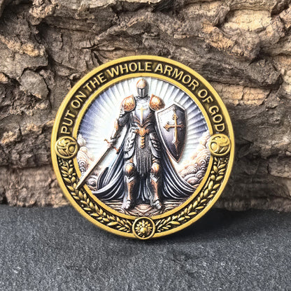 Armor of God Challenge Coin