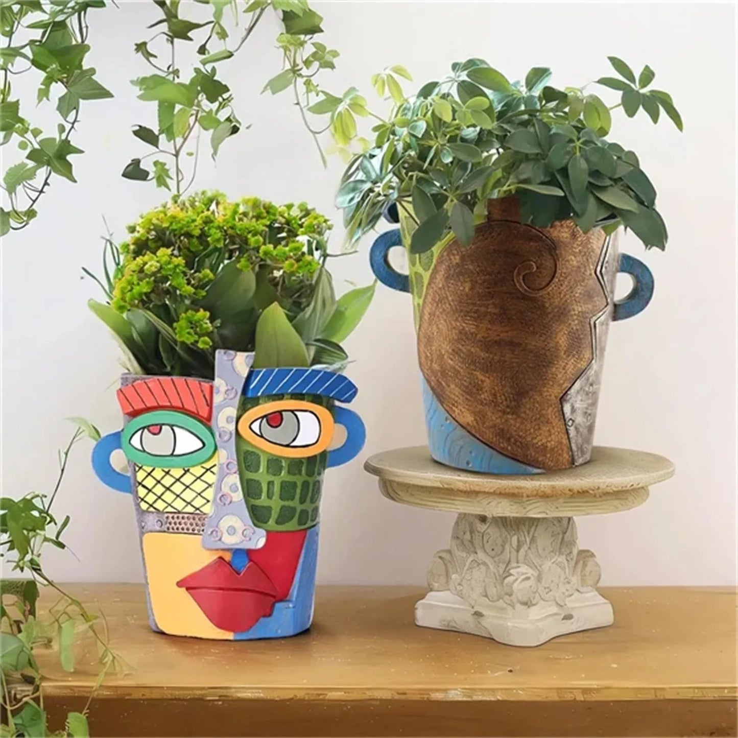 Funny Flower Pot Ornament