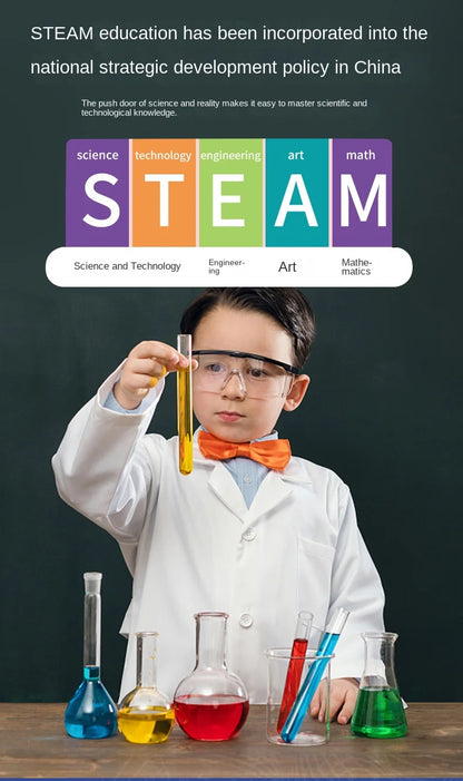 Kids Science Laboratory Montessori Toys Chemical