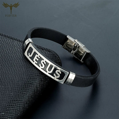 JESUS Silicone Bracelets JESUS LOVES YOU
