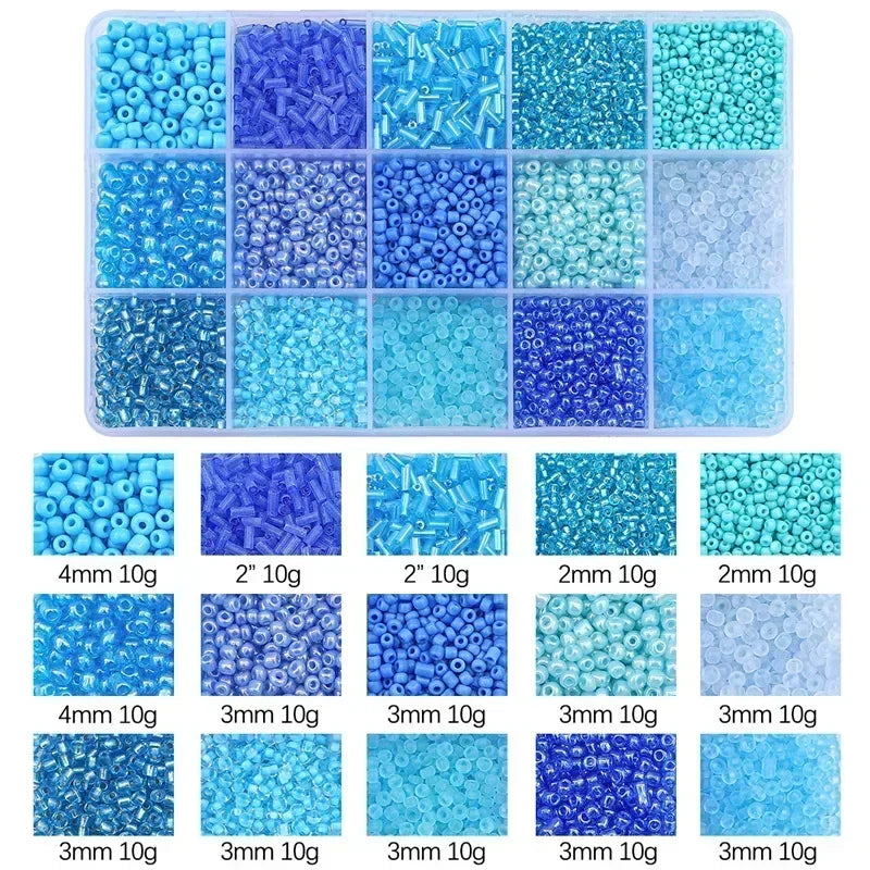 150g/Set Glass Accessories 15 Grid Glass