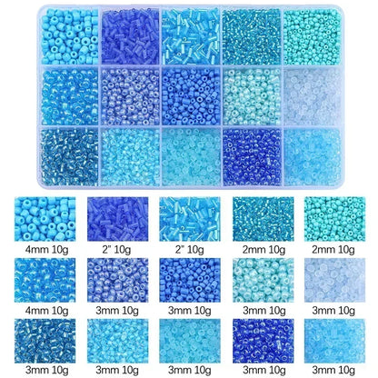 150g/Set Glass Accessories 15 Grid Glass