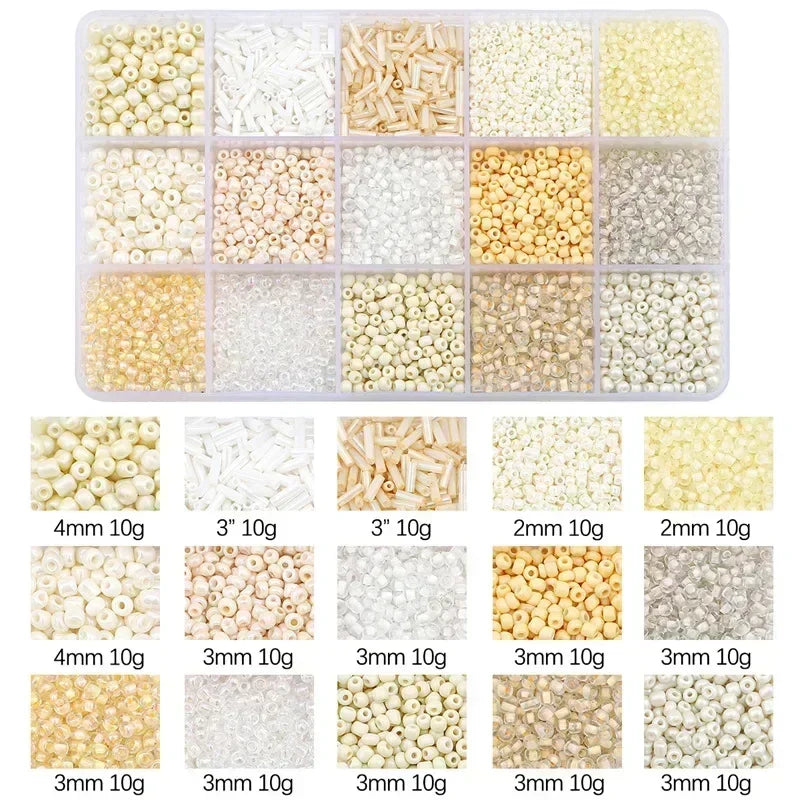 150g/Set Glass Accessories 15 Grid Glass