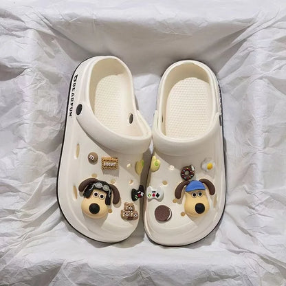 Women's rubber shoes like crocs