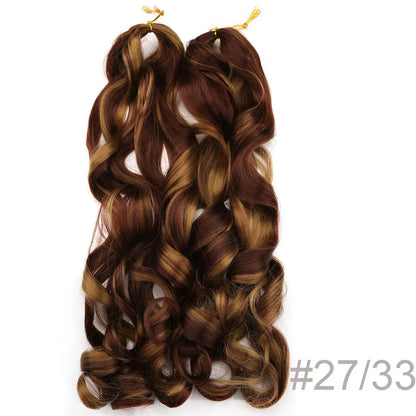 French Curly Crochet Braiding