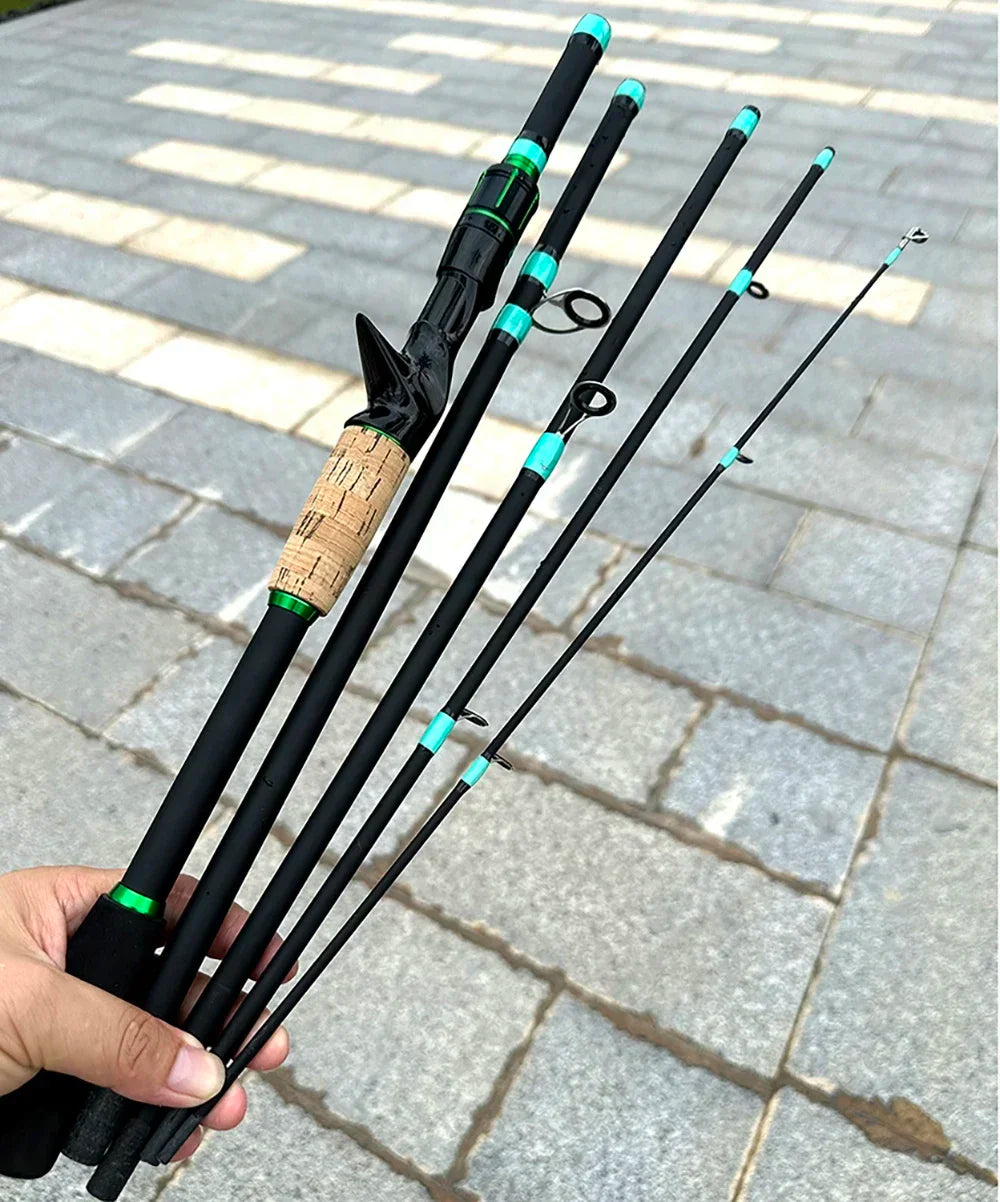 Casting Spinning Lure Fishing Rod Solid ML Tip 1.8/2.1m Ultralight Trout