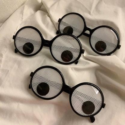 Funny Crazy Party Dress Glasses