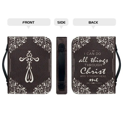 Custom Your Image Print Leather Bible Bag