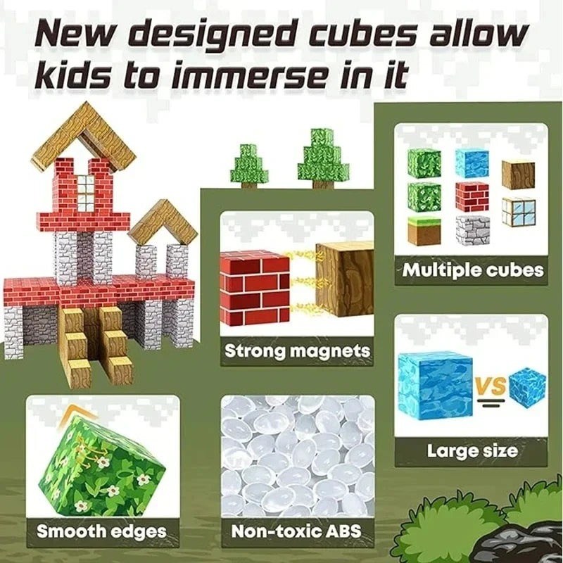 Magnetic Building Blocks Minecraft