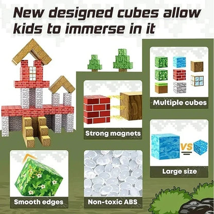 Magnetic Building Blocks Minecraft