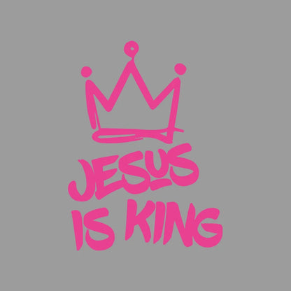 Jesus is King and wears a crown