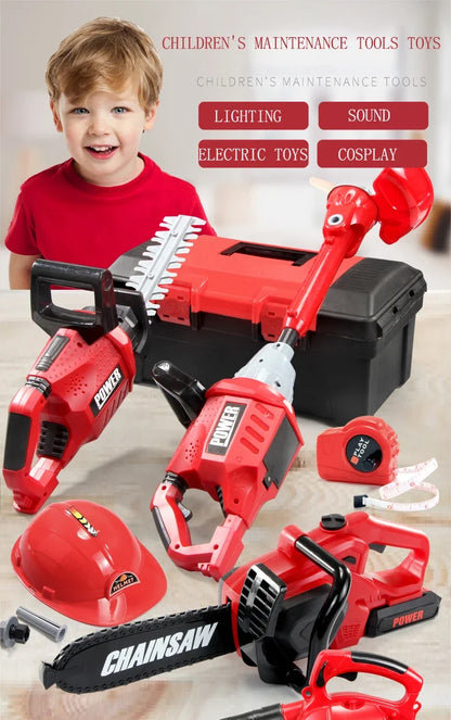 Electric Toolbox Pretend Play  Simulation Tools