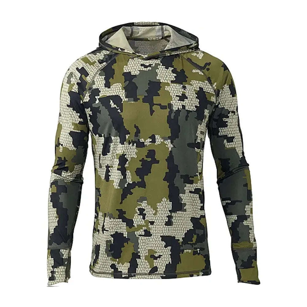 Fishing Shirts Men Sun Protection Hoodie