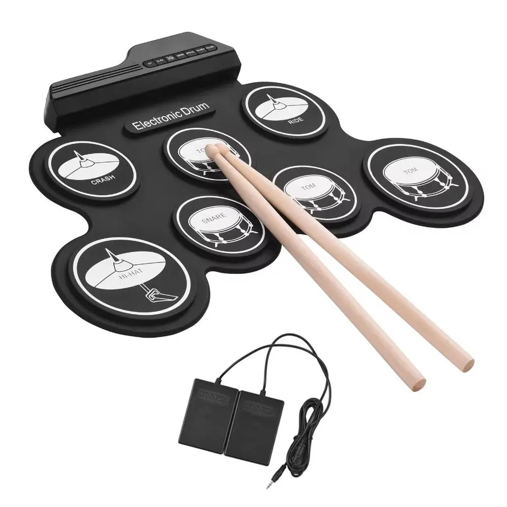 1 Box 7-Pads Electronic Drum