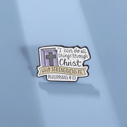 I Can Do All Things Through Christ Enamel