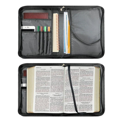 Custom Your Image Print Leather Bible Bag
