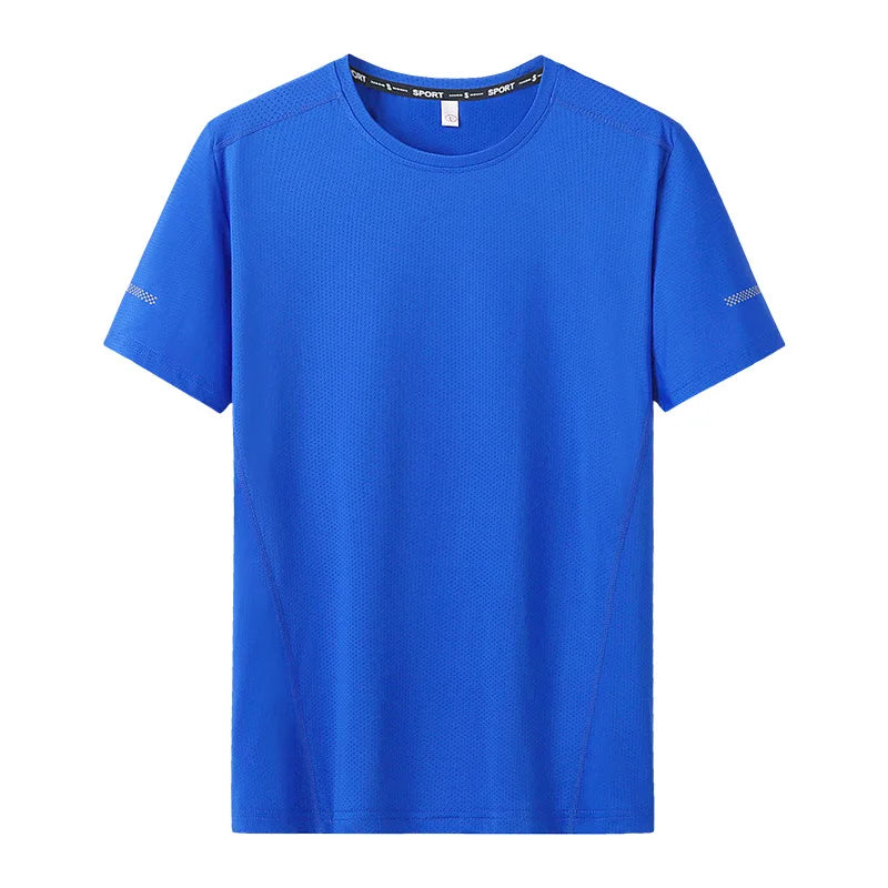 T-shirt Big Size 9XL for Men Quick Drying T-shirt for Men