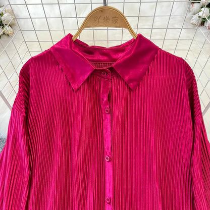 Fashion New Women Solid Casual Loose Two Pieces Set