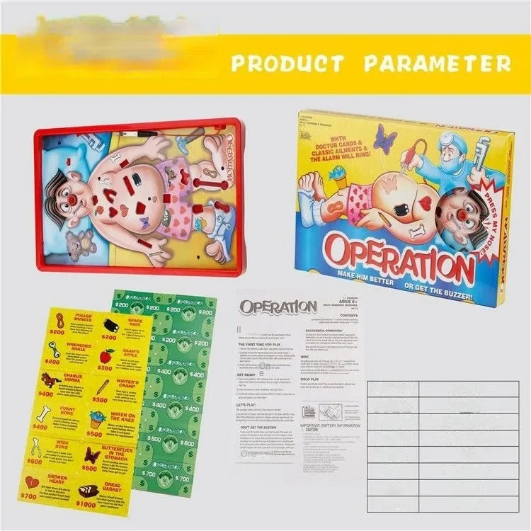 Fun Interactive Operatiion board game