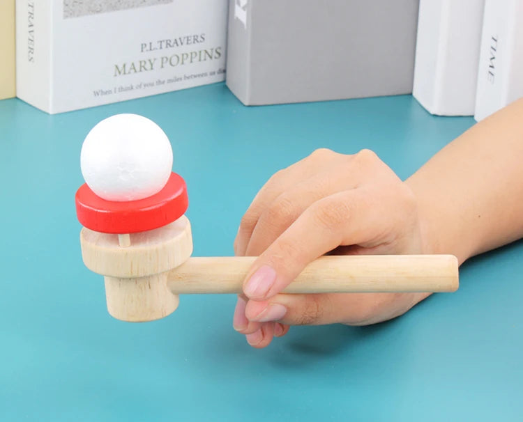 Wooden Balance Blowing Toys