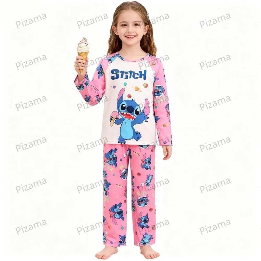 Girls Pajamas Sets Sleepwear Hello Kitty