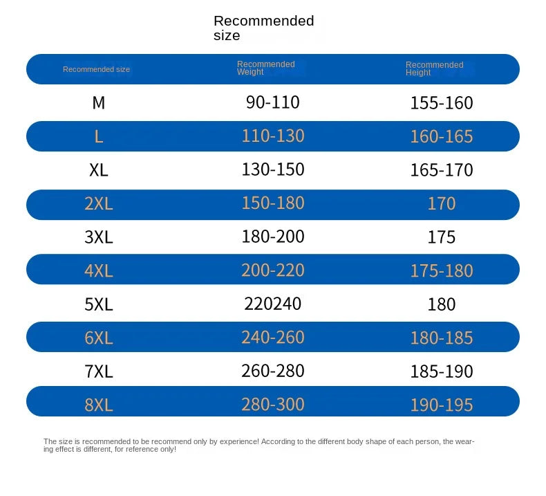 8XL Summer Men's T Shirt 20