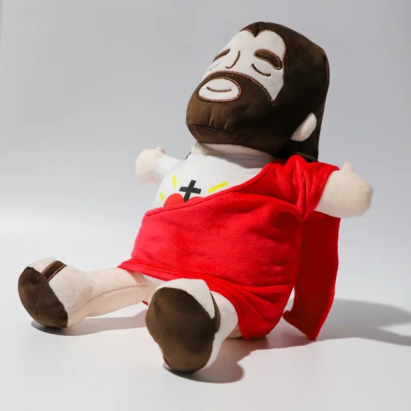 38CM Breath Jesus Soothes Plush Toy