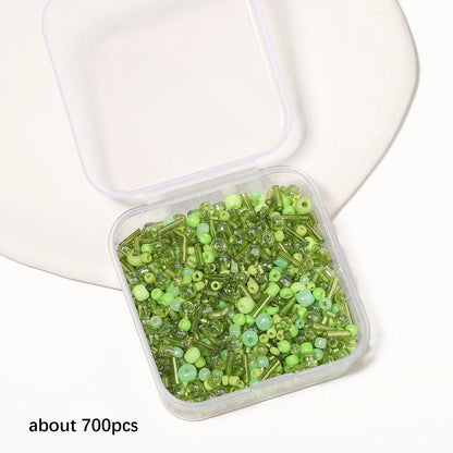700Pcs/box Green Japanese Seed Beads